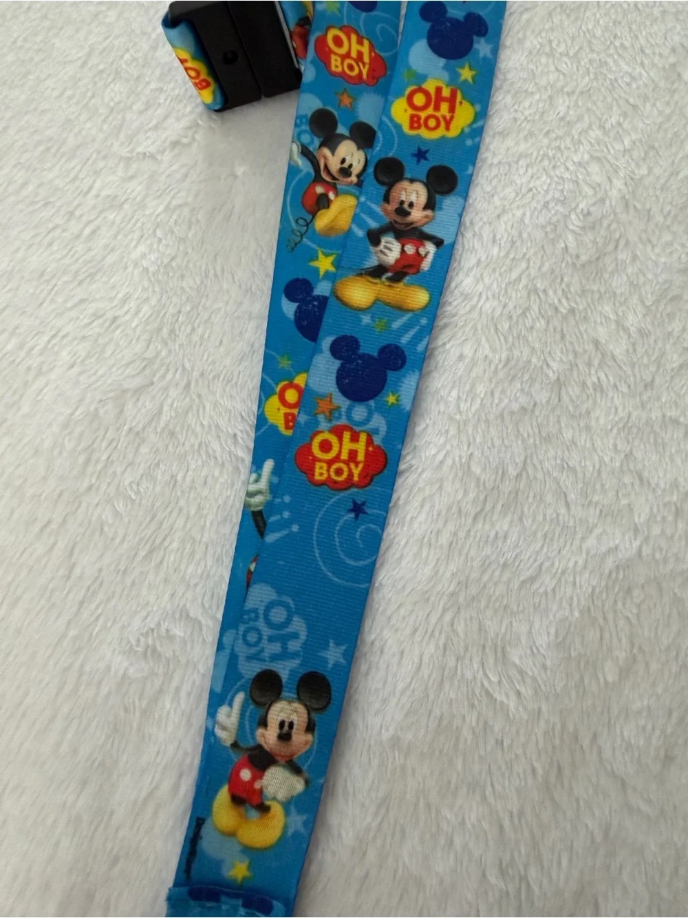 Disney Blue Mickey Mouse Kids Lanyards - Pack of 2